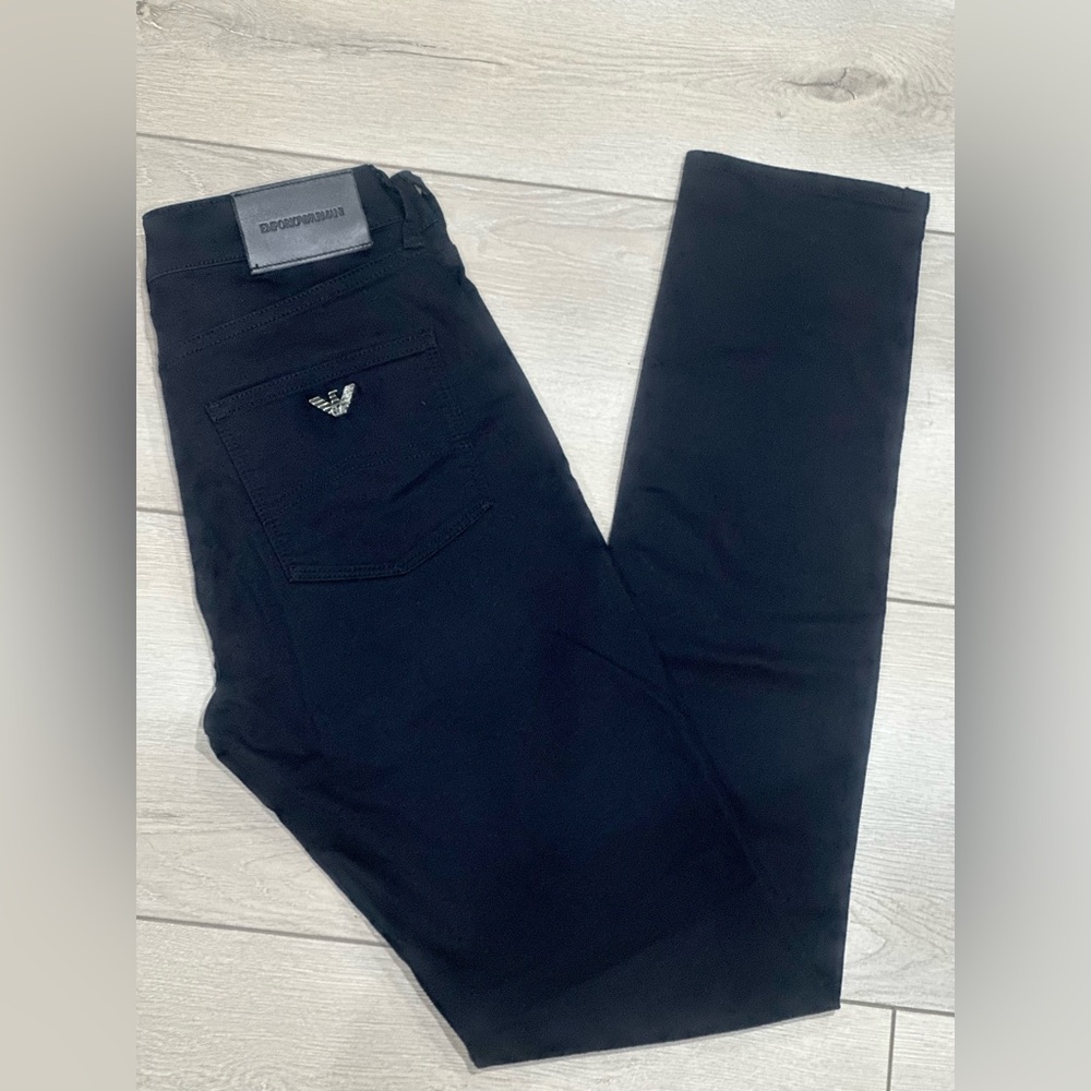 Emporio Armani Women Black Jeans Size 27